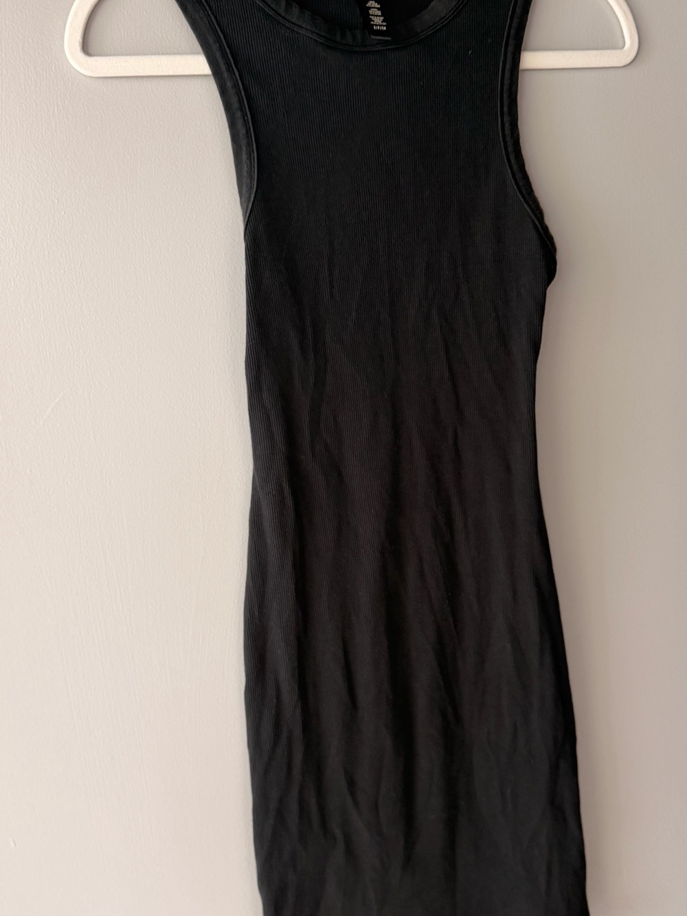 Skims Cotton Black Dress - Picture 3 of 4
